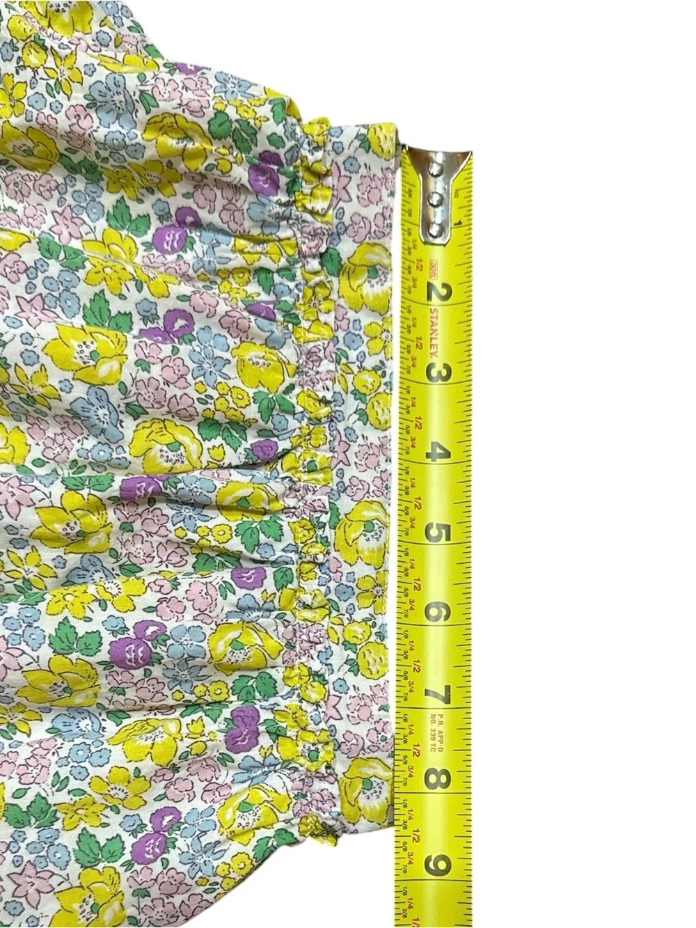 Mini Boden Girls Multicolored Floral Duck Appliqué Skirt Size 2-3Y
